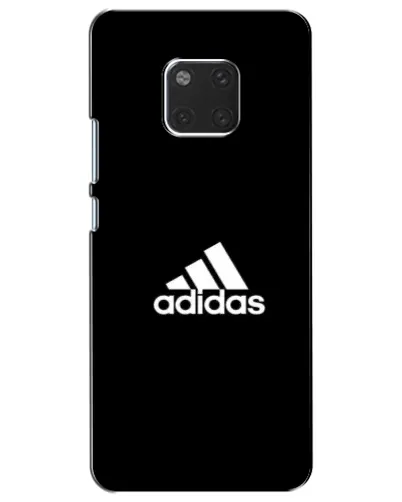 Чехол для Huawei Mate 20 (HMA-L09, HMA-L29) с картинкой «Черная классика Adidas»