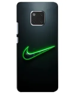 Чехол для Huawei Mate 20 (HMA-L09, HMA-L29) с картинкой «Неоновый контур Nike» Чехол для Huawei Mate 20 (HMA-L09, HMA-L29) с картинкой «Неоновый контур Nike»