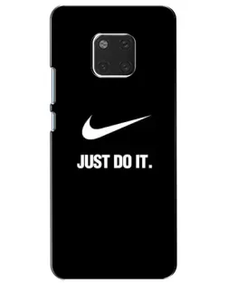 Чехол для Huawei Mate 20 (HMA-L09, HMA-L29) с картинкой «Классический принт Nike»