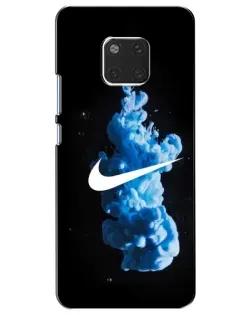 Чехол для Huawei Mate 20 (HMA-L09, HMA-L29) с картинкой «Nike и синий дым»