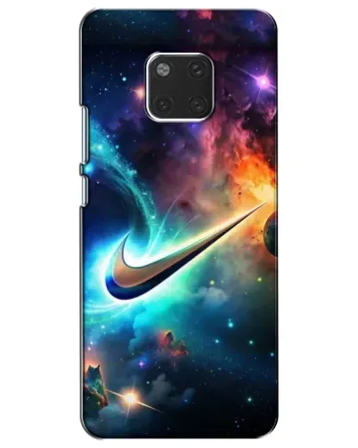 Чехол для Huawei Mate 20 (HMA-L09, HMA-L29) с картинкой «Космический Nike Swoosh» Чехол для Huawei Mate 20 (HMA-L09, HMA-L29) с картинкой «Космический Nike Swoosh»