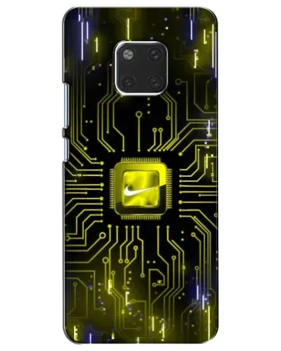 Чехол для Huawei Mate 20 (HMA-L09, HMA-L29) с картинкой «Nike — золотая искра» Чехол для Huawei Mate 20 (HMA-L09, HMA-L29) с картинкой «Nike — золотая искра»