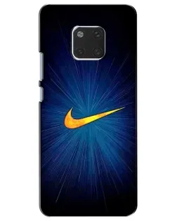 Чехол для Huawei Mate 20 (HMA-L09, HMA-L29) с картинкой «Синий пульс Nike» Чехол для Huawei Mate 20 (HMA-L09, HMA-L29) с картинкой «Синий пульс Nike»