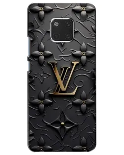 Чехол для Huawei Mate 20 (HMA-L09, HMA-L29) с картинкой «Кожаная текстура LV»