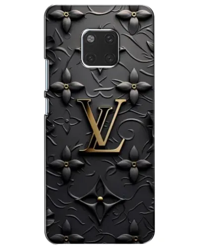 Чехол для Huawei Mate 20 (HMA-L09, HMA-L29) с картинкой «Кожаная текстура LV»