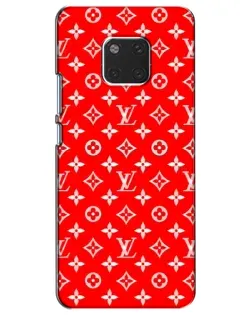 Чехол для Huawei Mate 20 (HMA-L09, HMA-L29) с картинкой «Яркий паттерн LV»