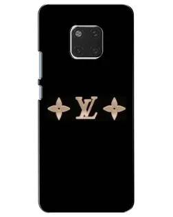 Чехол для Huawei Mate 20 (HMA-L09, HMA-L29) с картинкой «Louis Vuitton — минимализм»