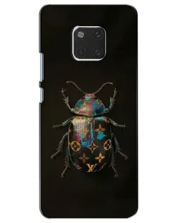 Чехол для Huawei Mate 20 (HMA-L09, HMA-L29) с картинкой «LV — мраморный принт»