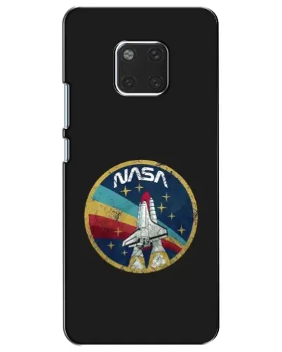 Чехол для Huawei Mate 20 (HMA-L09, HMA-L29) с картинкой «NASA — эмблема миссии»