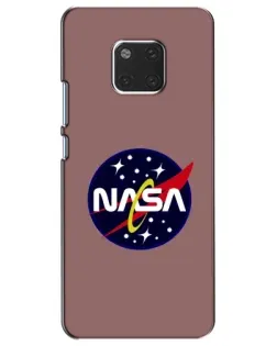 Чехол для Huawei Mate 20 (HMA-L09, HMA-L29) с картинкой «NASA — ретро космос»
