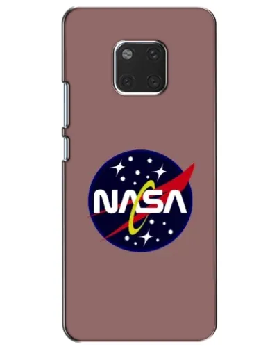 Чехол для Huawei Mate 20 (HMA-L09, HMA-L29) с картинкой «NASA — ретро космос»