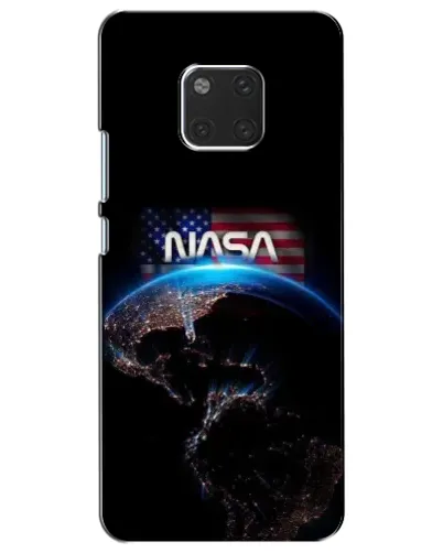 Чехол для Huawei Mate 20 (HMA-L09, HMA-L29) с картинкой «Земля из космоса NASA»