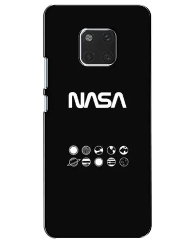 Чехол для Huawei Mate 20 (HMA-L09, HMA-L29) с картинкой «NASA — технический принт»