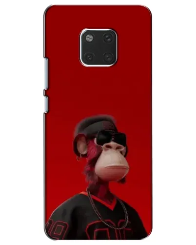 Чехол для Huawei Mate 20 (HMA-L09, HMA-L29) с картинкой «Bored Ape в красном» Чехол для Huawei Mate 20 (HMA-L09, HMA-L29) с картинкой «Bored Ape в красном»