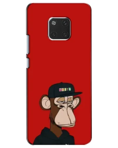 Чехол для Huawei Mate 20 (HMA-L09, HMA-L29) с картинкой «Bored Ape — красный фон» Чехол для Huawei Mate 20 (HMA-L09, HMA-L29) с картинкой «Bored Ape — красный фон»