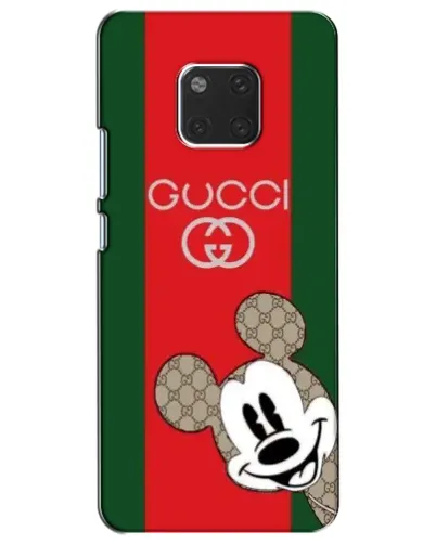 Чехол для Huawei Mate 20 (HMA-L09, HMA-L29) с картинкой «Gucci — полосы и Микки» Чехол для Huawei Mate 20 (HMA-L09, HMA-L29) с картинкой «Gucci — полосы и Микки»