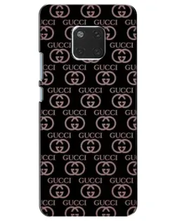Чехол для Huawei Mate 20 (HMA-L09, HMA-L29) с картинкой «Классическая монограмма Gucci»
