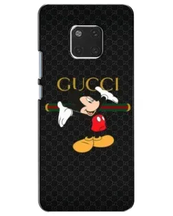 Чехол для Huawei Mate 20 (HMA-L09, HMA-L29) с картинкой «Микки Маус Gucci»