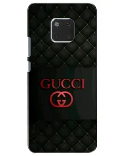 Чехол для Huawei Mate 20 (HMA-L09, HMA-L29) с картинкой «Gucci — стеганый черный»