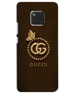 Чехол для Huawei Mate 20 (HMA-L09, HMA-L29) с картинкой «Gucci — золотая бабочка»