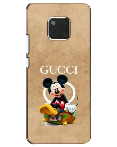Чехол для Huawei Mate 20 (HMA-L09, HMA-L29) с картинкой «Микки Маус Gucci — крафт» Чехол для Huawei Mate 20 (HMA-L09, HMA-L29) с картинкой «Микки Маус Gucci — крафт»