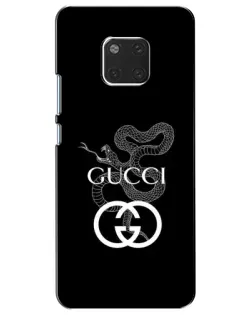 Чехол для Huawei Mate 20 (HMA-L09, HMA-L29) с картинкой «Gucci — серебряная змея»
