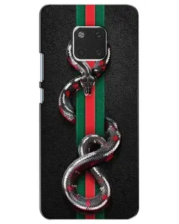 Чохол для Huawei Mate 20 (HMA-L09, HMA-L29) з картинкою «Gucci — змія на смузі» Чохол для Huawei Mate 20 (HMA-L09, HMA-L29) з картинкою «Gucci — змія на смузі»