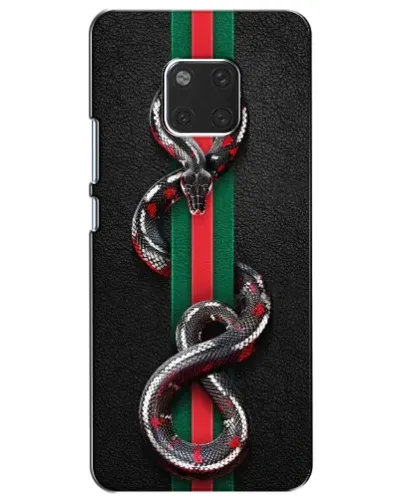Чохол для Huawei Mate 20 (HMA-L09, HMA-L29) з картинкою «Gucci — змія на смузі» Чохол для Huawei Mate 20 (HMA-L09, HMA-L29) з картинкою «Gucci — змія на смузі»