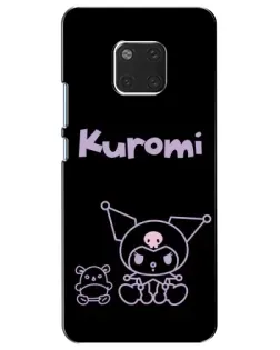 Чехол для Huawei Mate 20 (HMA-L09, HMA-L29) с картинкой «Kuromi — черный минимализм» Чехол для Huawei Mate 20 (HMA-L09, HMA-L29) с картинкой «Kuromi — черный минимализм»