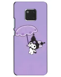 Чехол для Huawei Mate 20 (HMA-L09, HMA-L29) с картинкой «Kuromi с зонтиком»