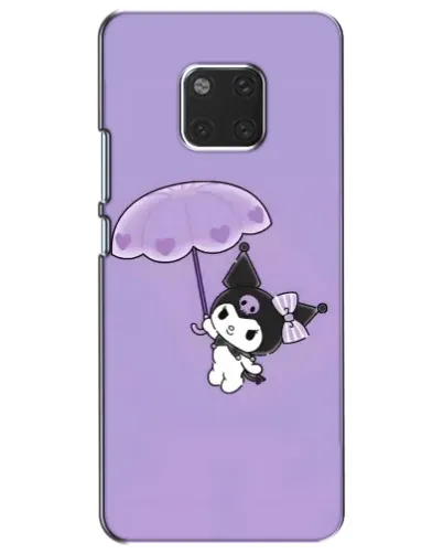 Чехол для Huawei Mate 20 (HMA-L09, HMA-L29) с картинкой «Kuromi с зонтиком»