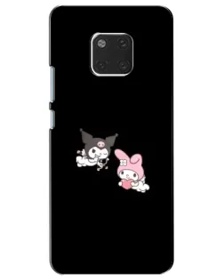 Чехол для Huawei Mate 20 (HMA-L09, HMA-L29) с картинкой «My Melody и Kuromi»