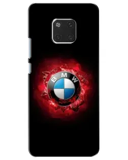 Чехол для Huawei Mate 20 (HMA-L09, HMA-L29) с картинкой «Логотип BMW — вспышка»