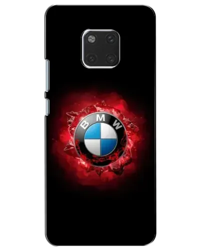 Чехол для Huawei Mate 20 (HMA-L09, HMA-L29) с картинкой «Логотип BMW — вспышка»