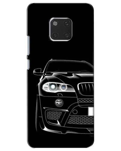 Чехол для Huawei Mate 20 (HMA-L09, HMA-L29) с картинкой «Темный силуэт BMW»