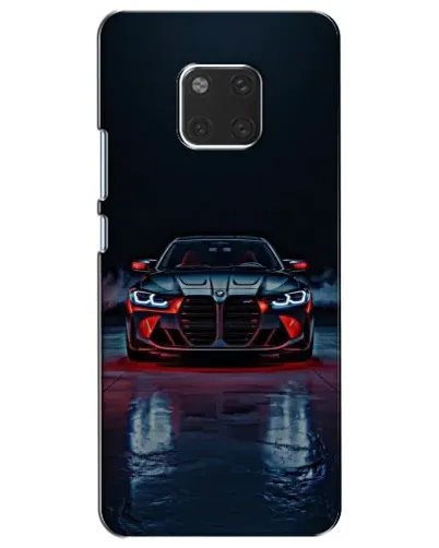 Чехол для Huawei Mate 20 (HMA-L09, HMA-L29) с картинкой «BMW на мокрой дороге»