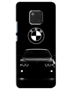 Чехол для Huawei Mate 20 (HMA-L09, HMA-L29) с картинкой «BMW — взгляд из темноты»