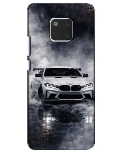 Чехол для Huawei Mate 20 (HMA-L09, HMA-L29) с картинкой «BMW сквозь туман»