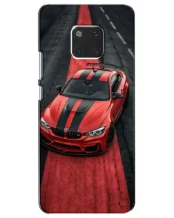 Чехол для Huawei Mate 20 (HMA-L09, HMA-L29) с картинкой «BMW на красной дорожке»