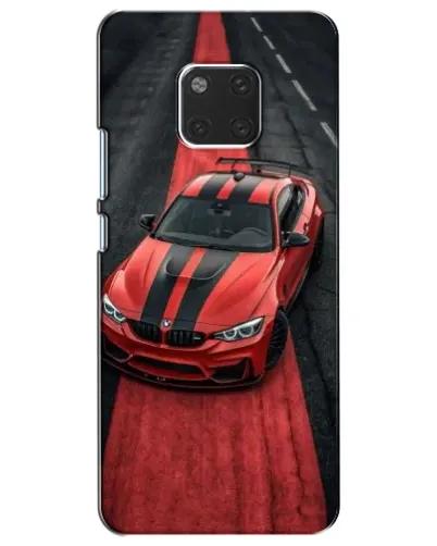 Чехол для Huawei Mate 20 (HMA-L09, HMA-L29) с картинкой «BMW на красной дорожке»