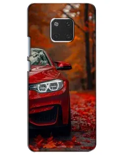Чехол для Huawei Mate 20 (HMA-L09, HMA-L29) с картинкой «Осенняя BMW M4»