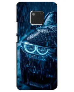 Чехол для Huawei Mate 20 (HMA-L09, HMA-L29) с картинкой «BMW под дождем»