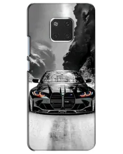 Чехол для Huawei Mate 20 (HMA-L09, HMA-L29) с картинкой «BMW — акварельный дрифт»