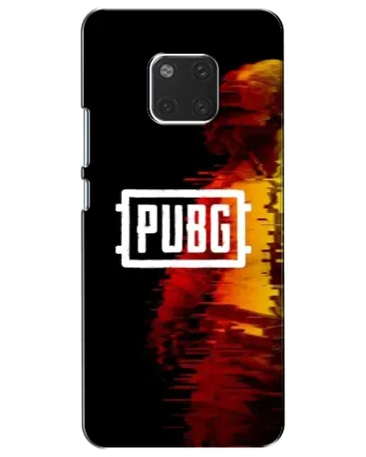 Чехол для Huawei Mate 20 (HMA-L09, HMA-L29) с картинкой «Яркий логотип PUBG»