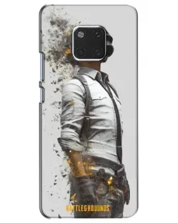 Чехол для Huawei Mate 20 (HMA-L09, HMA-L29) с картинкой «PUBG — боец в пыли»