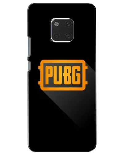 Чехол для Huawei Mate 20 (HMA-L09, HMA-L29) с картинкой «PUBG — рамка лого»