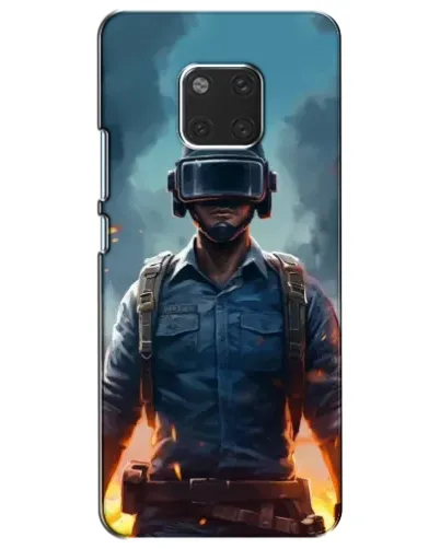 Чехол для Huawei Mate 20 (HMA-L09, HMA-L29) с картинкой «PUBG — реалистичный герой»