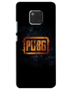 Чехол для Huawei Mate 20 (HMA-L09, HMA-L29) с картинкой «PUBG — золотой логотип»