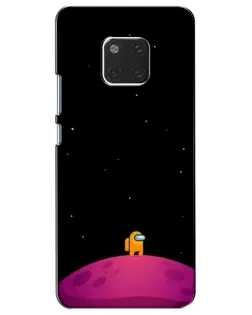 Чехол для Huawei Mate 20 (HMA-L09, HMA-L29) с картинкой «Одинокий герой на планете»