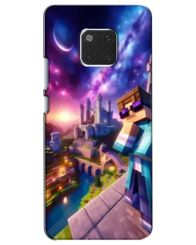 Чехол для Huawei Mate 20 (HMA-L09, HMA-L29) с картинкой «Стив и космос»